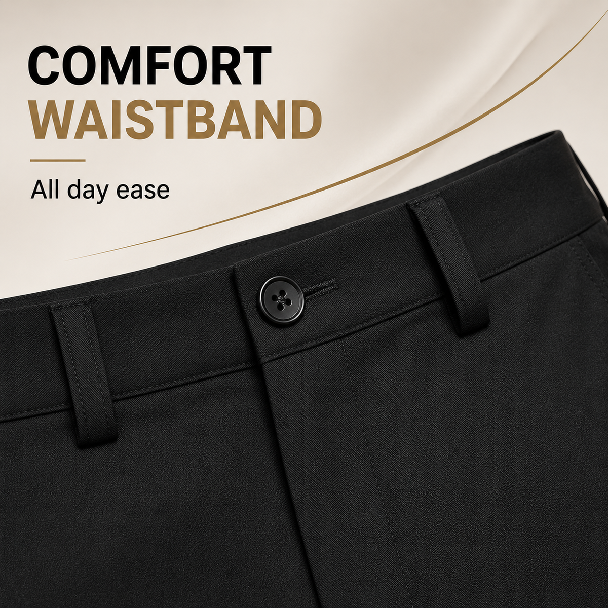 Menlite Comfort Plus formal trousers for men